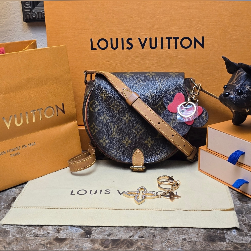 Louis Vuitton Tambourine Monogram Small Women's Shoulder Bag